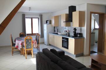 Gîte pour 4 personnes, avec jardin et vue à Kintzheim