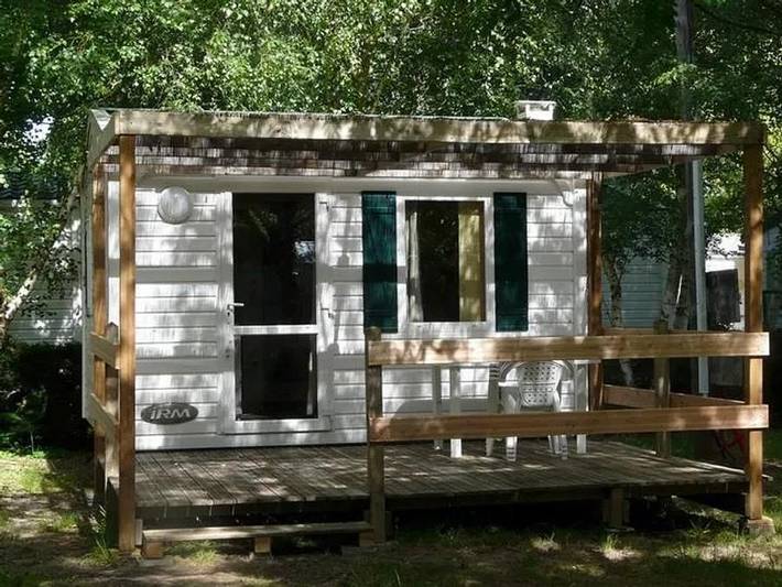 Mobil home pour 2 personnes, avec bassin pour enfant à Grayan-et-l'Hôpital - 2