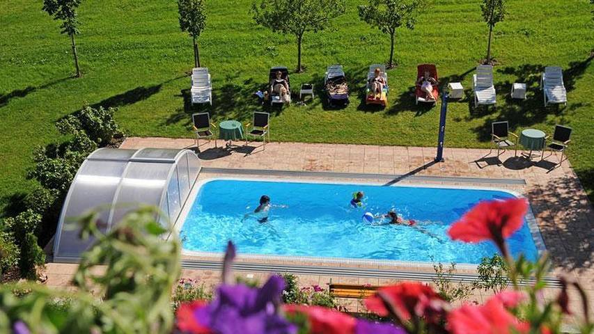 Ferienwohnung für 3 Personen, mit Pool und Sauna sowie Balkon und Garten in Radstadt - 3
