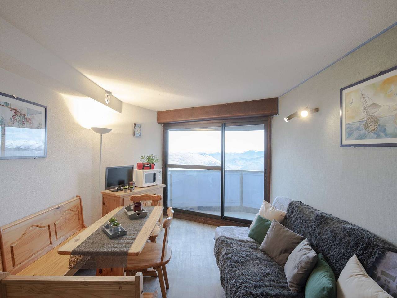 Estudio entero, Estudio para 4 pers cerca de pistas en Saint-Lary-Soulan, próximo a comercio in Saint-Lary-Soulan, Parque nacional de los Pirineos