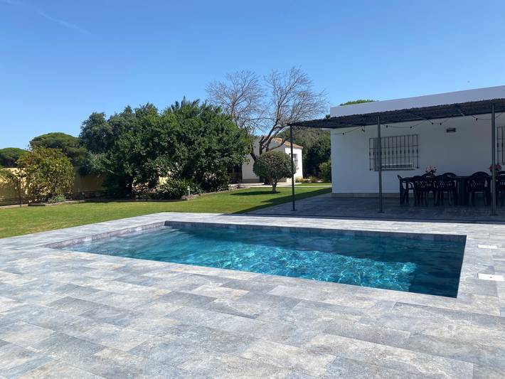Ferienhaus La Alberca mit Pool, Garten und WLAN in Chiclana de la Frontera, Costa de la Luz