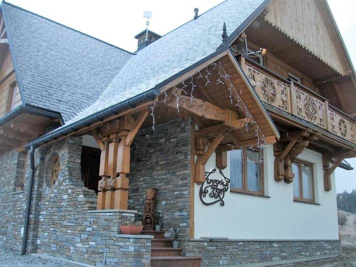 Apartament wakacyjny dla 4 osób, z widok i ogród w Jurgów