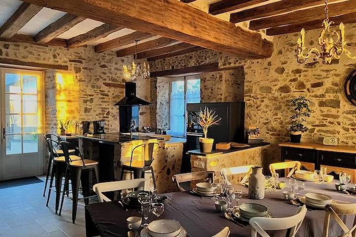 Location de vacances pour 8 personnes à Saint-Denis-d'Anjou