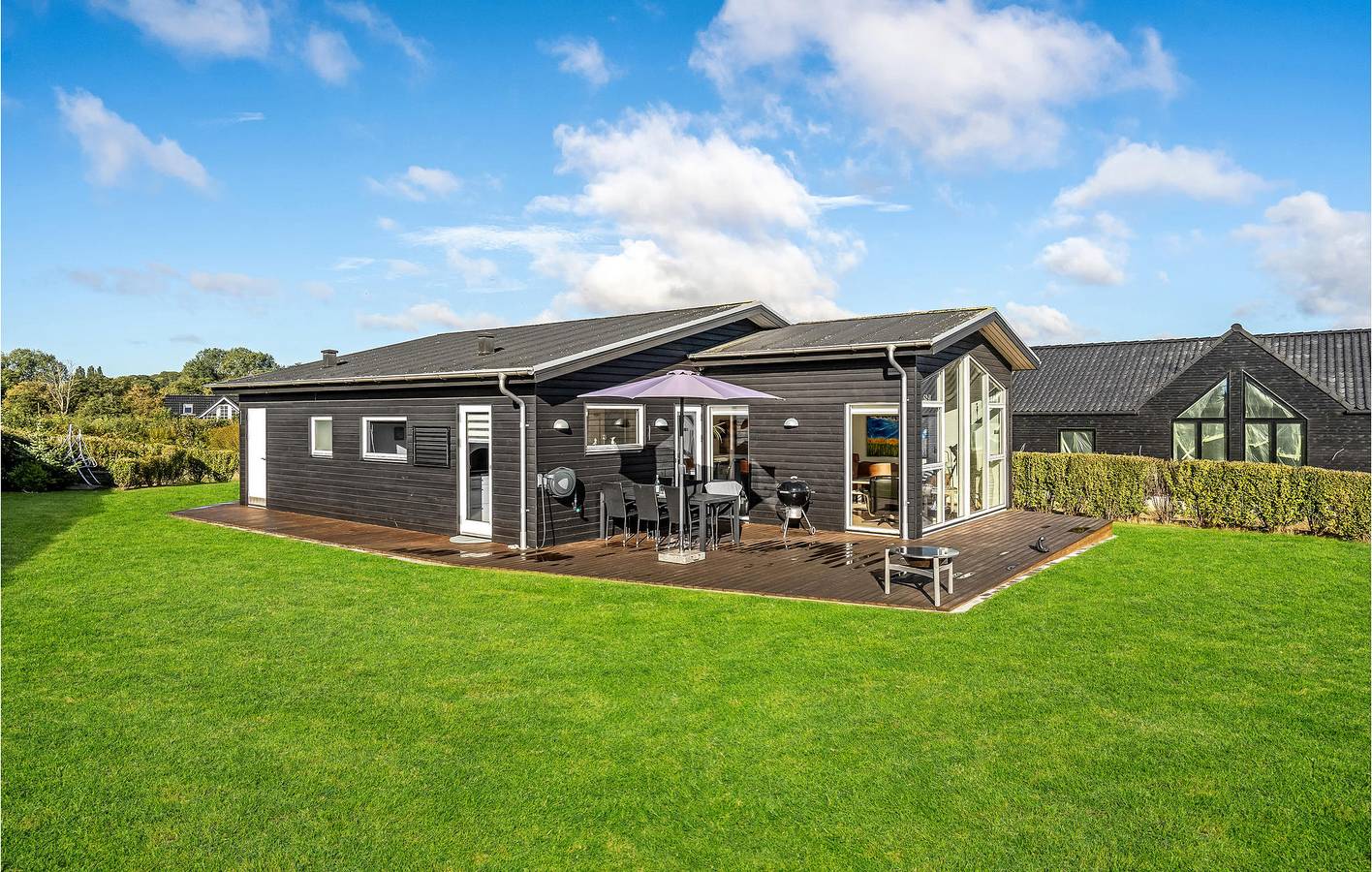 Vacation house for 8 people with hot tub in Tårup, Nyborg Region