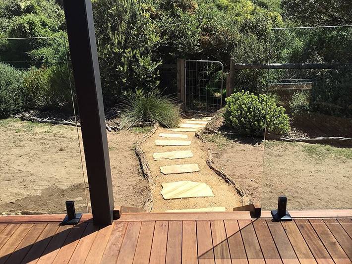 Holiday home for 10 people, with garden and balcony in Venus Bay