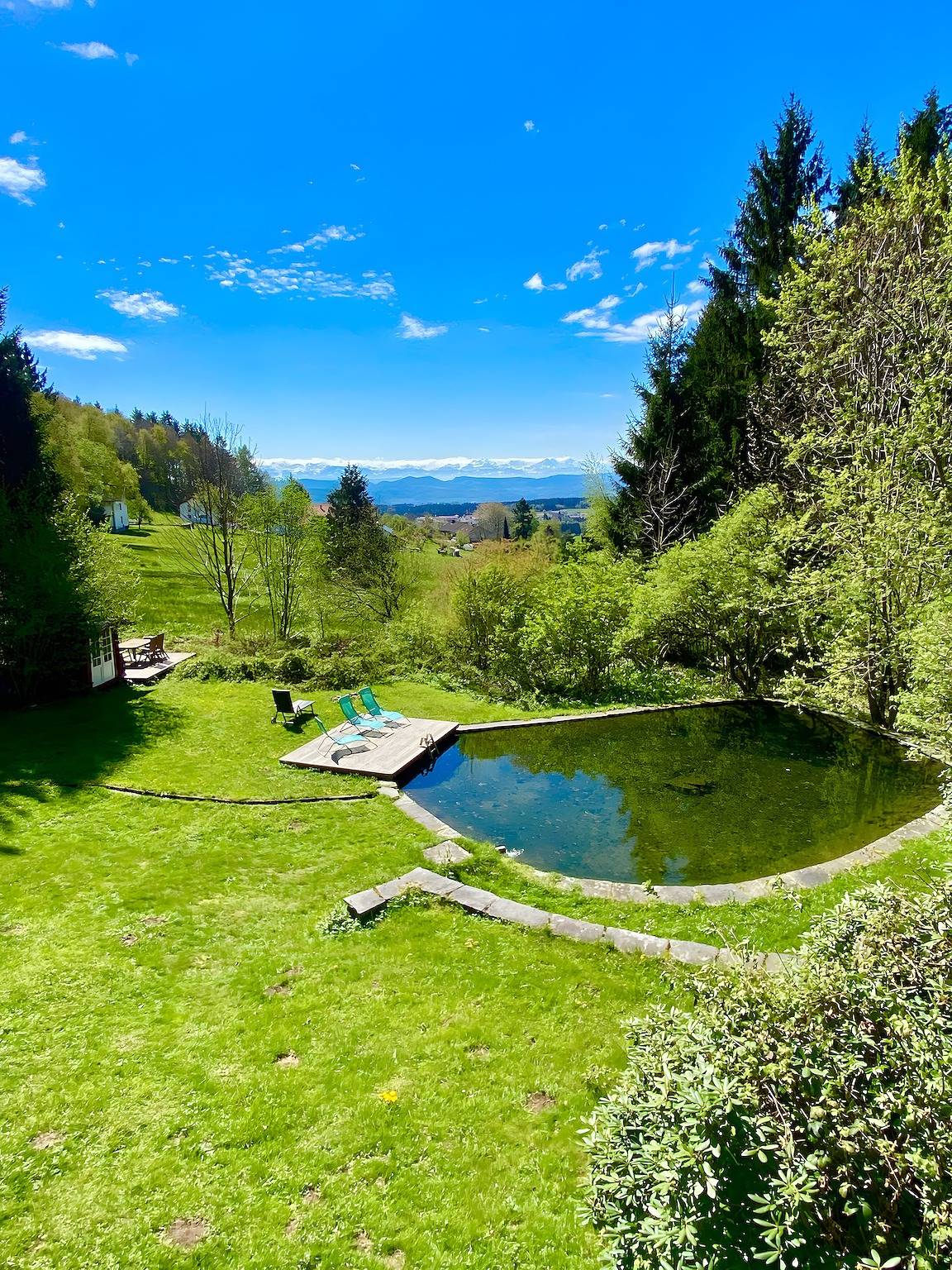Ferienhaus 'Alpenblick' mit Bergblick, privater Terrasse und Wlan in Rickenbach, Südschwarzwald