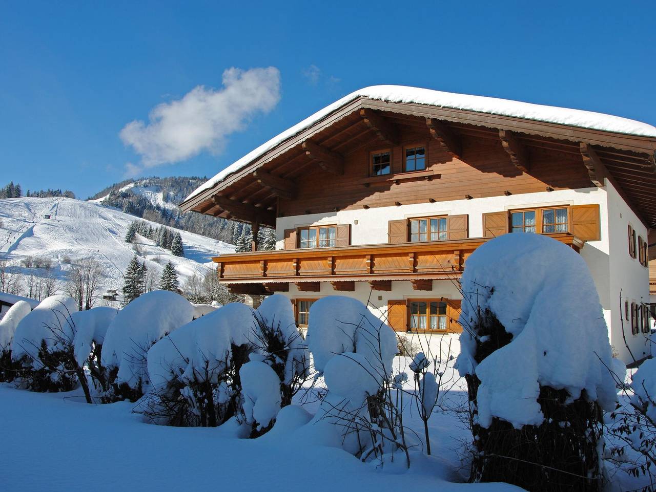 Ganze Ferienwohnung, Gästehaus Glaagut - Familie Hain - 4-Personenwohnung, Zuhaus No.2 in Loferer und Leoganger Steinberge, Hochfilzen