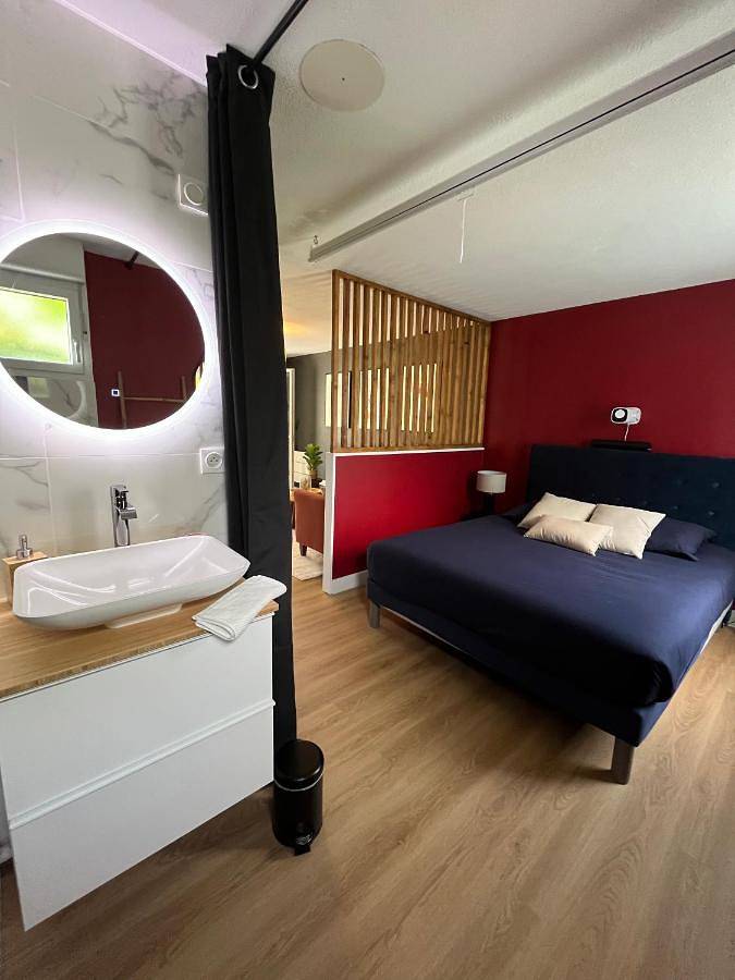 Gîte pour 2 personnes, avec terrasse et vue à Léguevin - 2