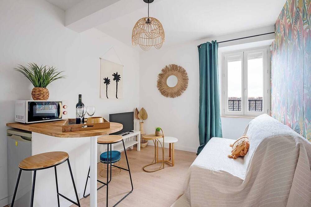 Apartamento entero, Le Tropical: renovated T2 Cosy and colorful atmosphere in Mazamet, Región de Castres