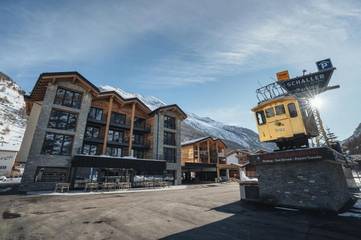Hôtel pour 3 personnes, avec vue et terrasse, animaux acceptés à Täsch