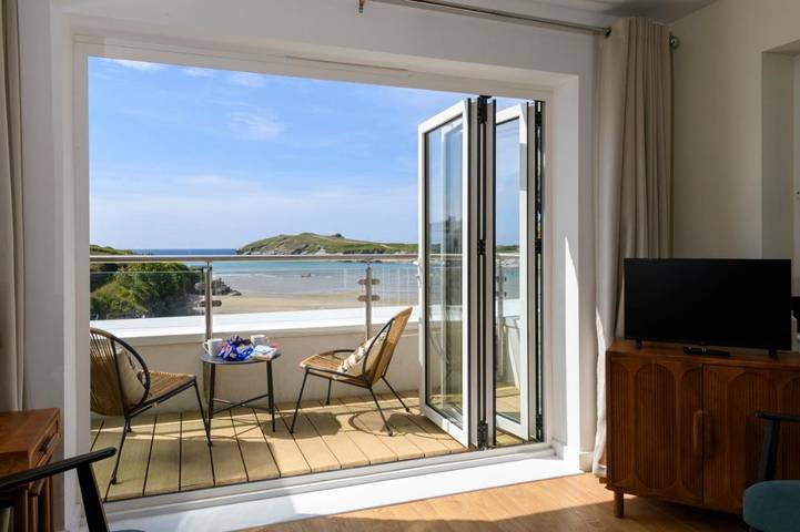 Holiday apartment for 4 people, with terrace, with pets in Newquay