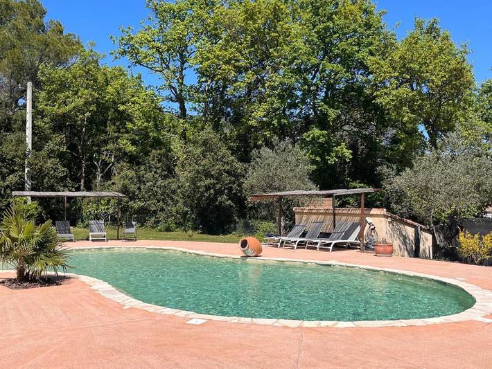 Location de vacances pour 4 personnes, avec piscine ainsi que jardin et vue à Nyons - 3
