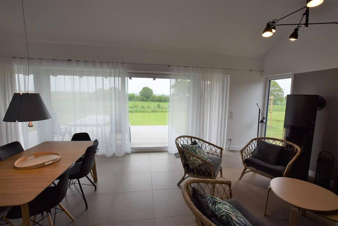 Ferienhaus Seeschwalbe liegt im neuen Wohn-/Feriengebiet Kranichring im Seebad Hohwacht und ist nur ca. 1000 Meter vom Sandstrand entfernt. in Hohwacht, Hohwachter Bucht