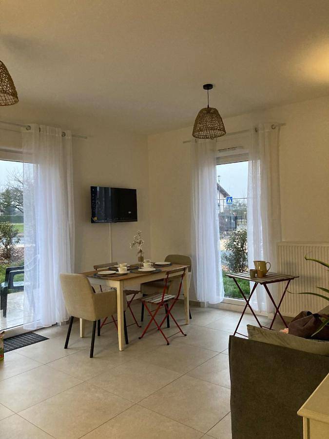 Appartement de vacances pour 4 personnes, avec jardin et vue