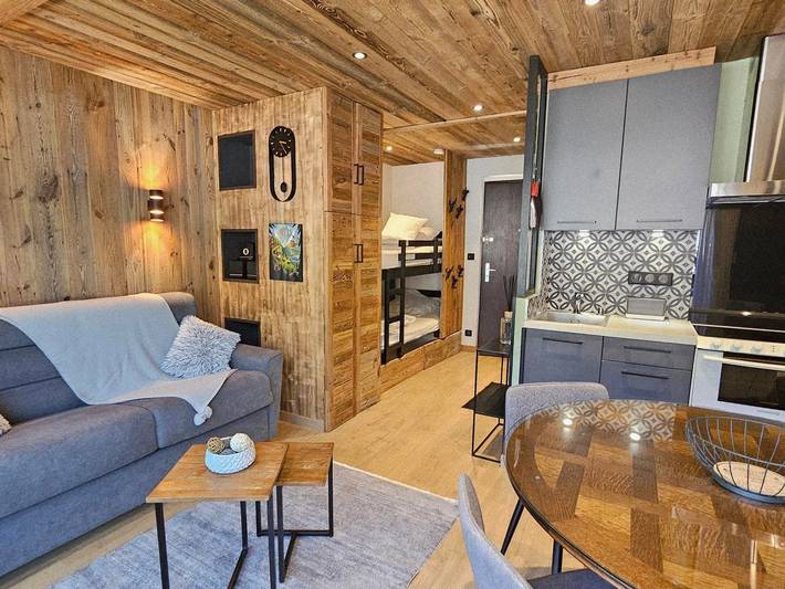 Holiday rental for 2 people, with Balcony in Les Gets