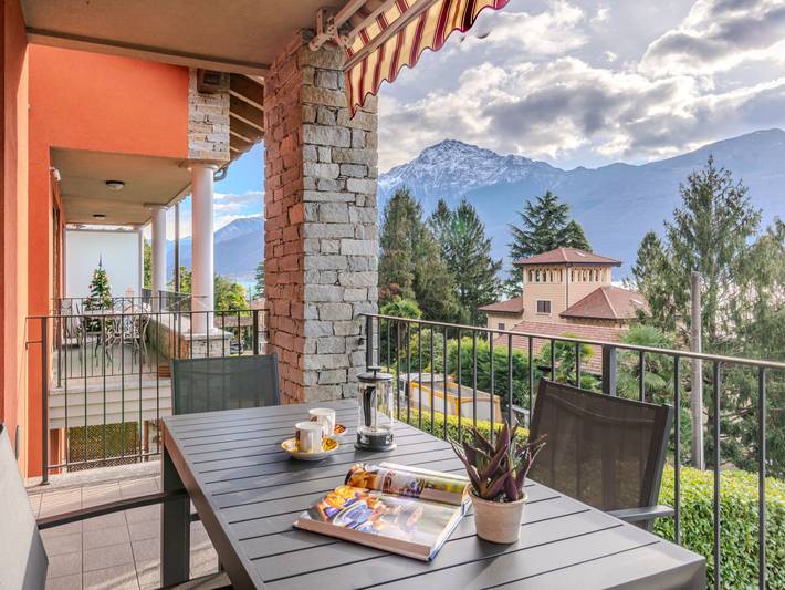 Gîte pour 4 personnes, avec balcon ainsi que jardin et vue sur le lac à Gravedona - 4