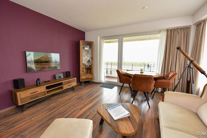 Vakantiewoning voor 3 personen, met balkon in Duhnen