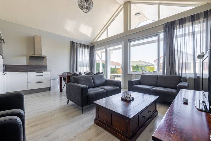 Chalet für 6 Personen, mit Terrasse und Garten in Nordholland - 3