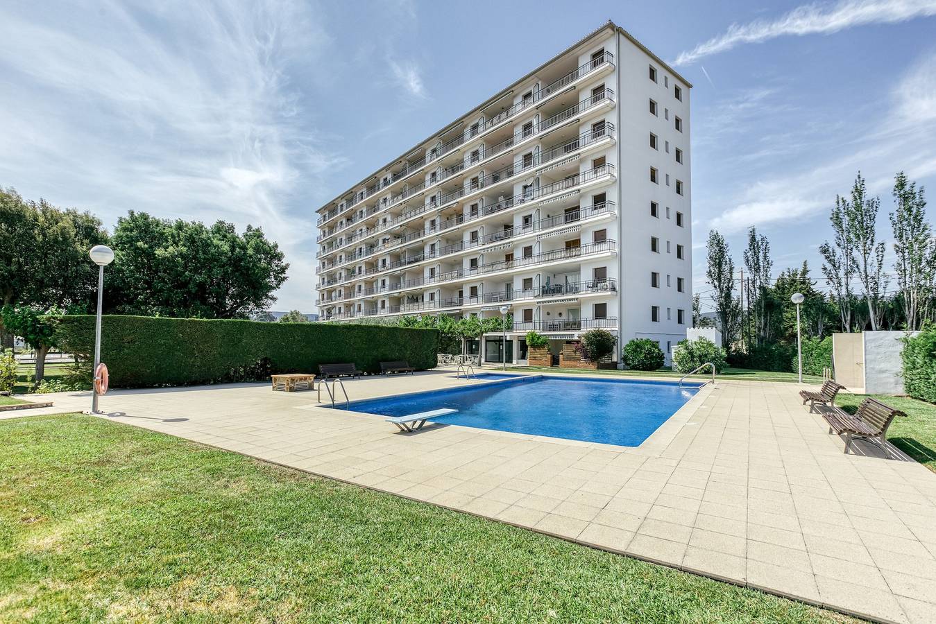 Ganze Wohnung, Ferienwohnung 'Sant Antoni' mit Meerblick, Gemeinschaftspool und Wlan in Sant Antoni de Calonge, Calonge