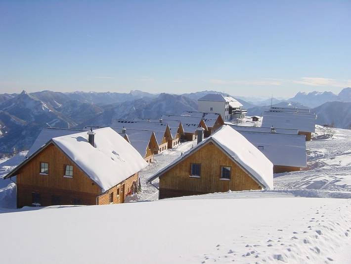 Hochsteinhütte am Feuerkogel in Ebensee, Bezirk Gmunden
