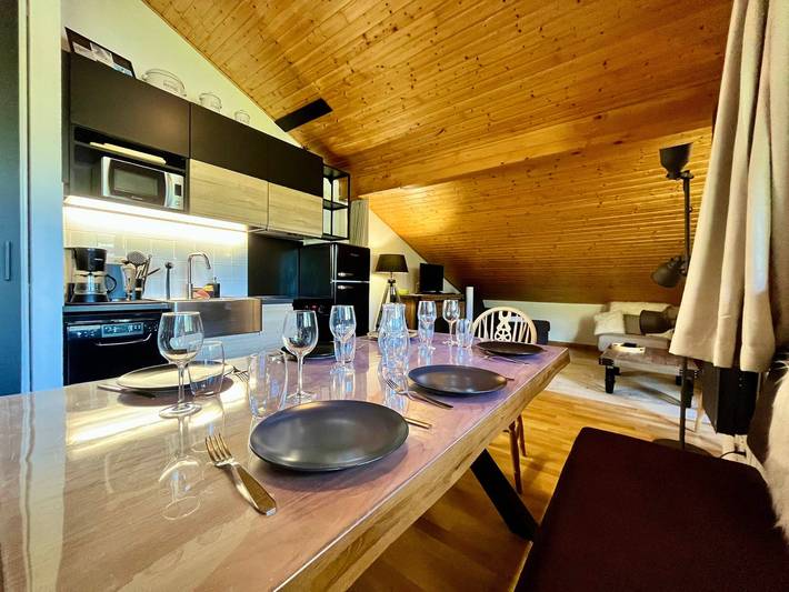 Apartamento entero, Apartamento familiar con piscinas en Samoëns in Samoëns, Region Bonneville