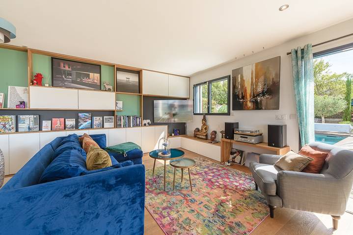 Chalet para 7 personas, con vistas al lago además de jardín y piscina - 1