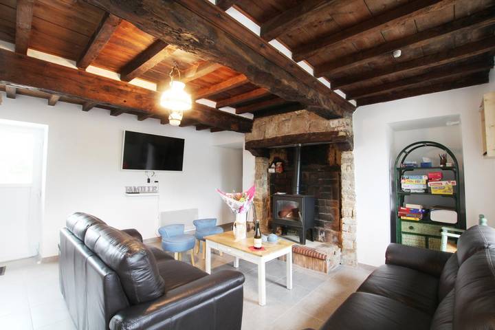 Gîte pour 13 personnes, avec Jacuzzi et Terrasse ainsi que Jardin et Piscine dans la Manche - 4