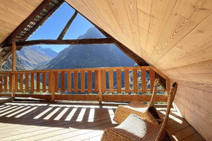 Chalet für 14 Personen, mit Balkon und Pool sowie Sauna, mit Haustier - 1