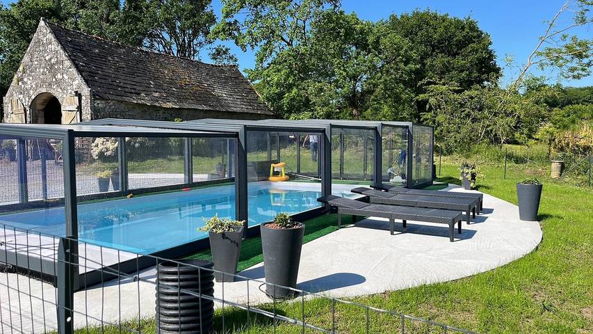 Casa de huéspedes para 5 personas, con jardín y piscina - 1