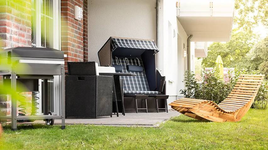Ferienwohnung für 2 Personen, mit Terrasse und Garten in Zwischenahner Meer