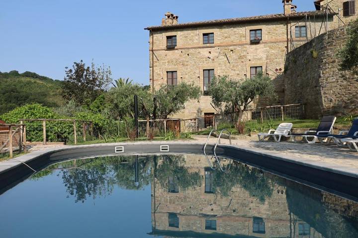 B&b per 5 persone, con Terrazza e Giardino nonché Piscina e Panorama a Perugia