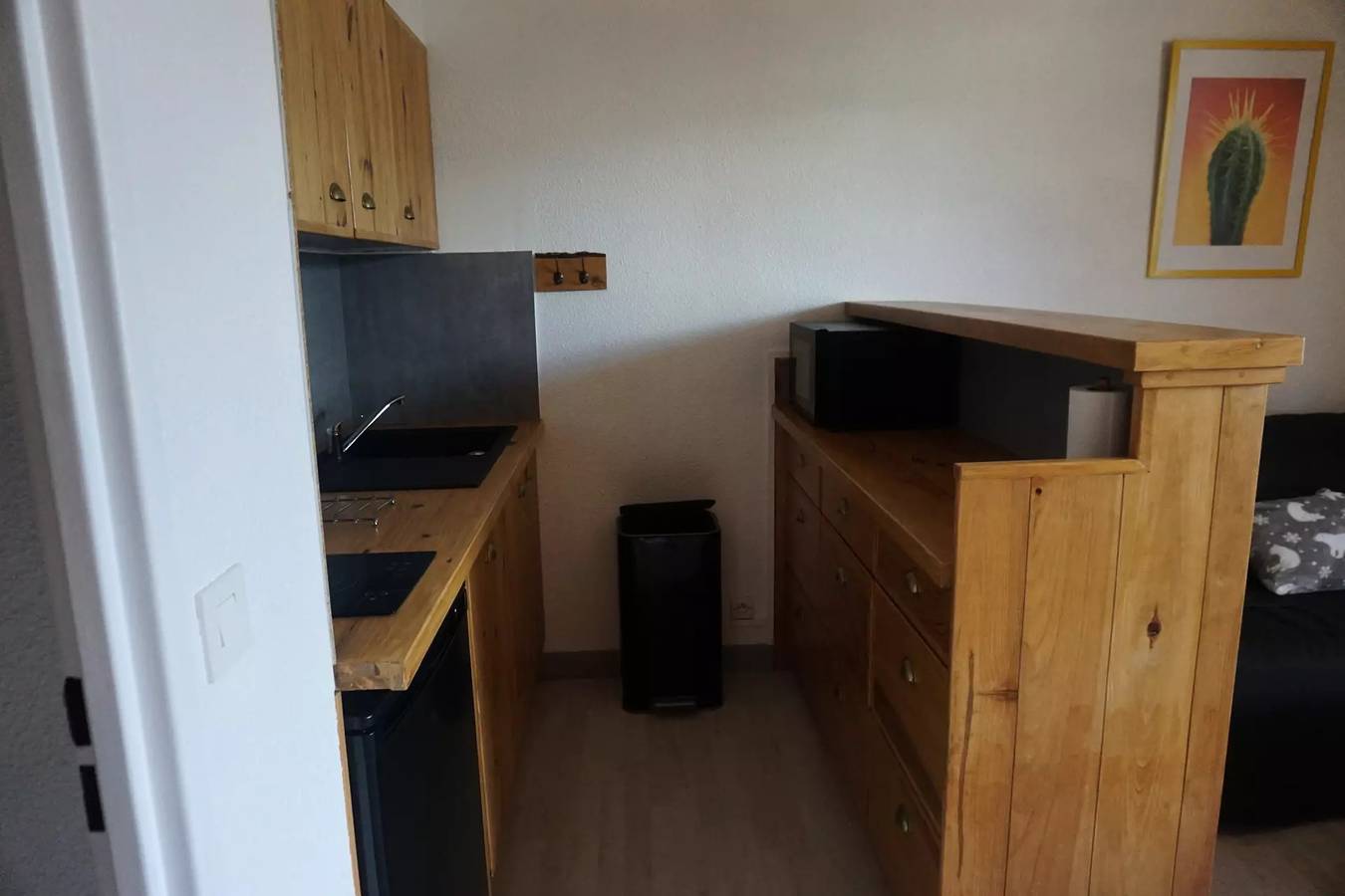 Studio entier, Studio cabine 4 personnes in Orcières, Parc national des Écrins