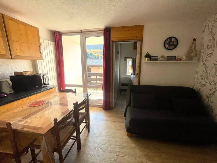 Apartamento para 4 personas, con vistas en Les Deux Alpes