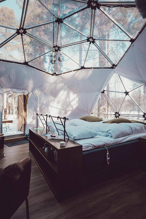 Zelt für 2 Personen, mit Sauna und Terrasse in Alta - 4