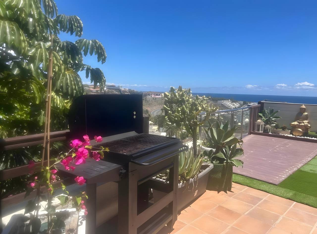 Vakantiehuis Amaneceres met Zeezicht, Wi-Fi en Airconditioning in San Agustin, San Bartolomé de Tirajana