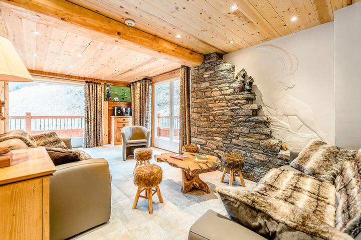 Location de vacances pour 16 personnes, avec Balcon ainsi que Jacuzzi et Sauna à Villaroger - 2