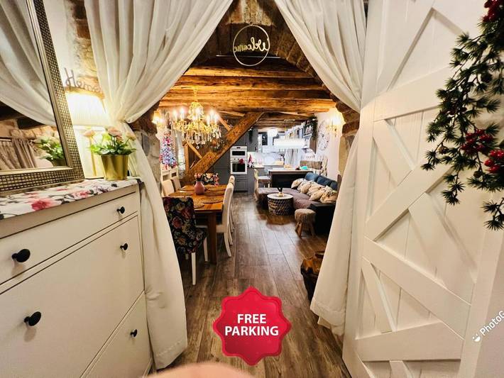 Domek letniskowy dla 9 osób, z widok i sauna oraz ogród - 1