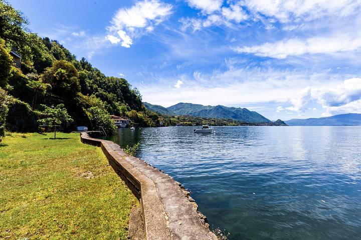 Ferienwohnung für 4 Personen, mit Terrasse und Garten sowie Seeblick und Ausblick in Lago Maggiore (Lombardei) - 4