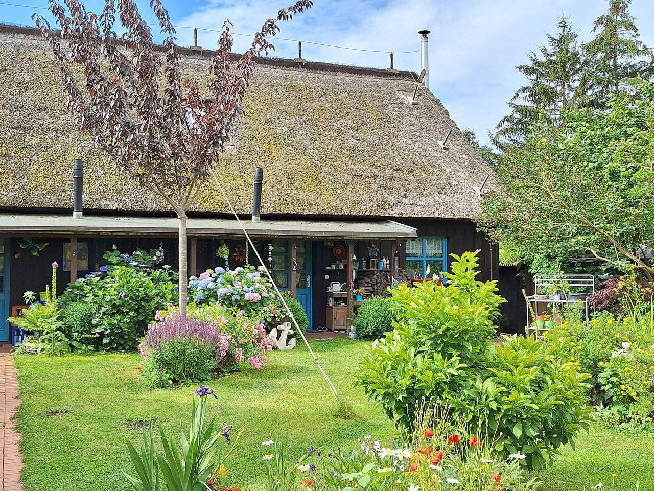 Ganze Ferienwohnung, Ferienhaus An der Heide - Ferienhaus in Neuendorf-Heide, Saal