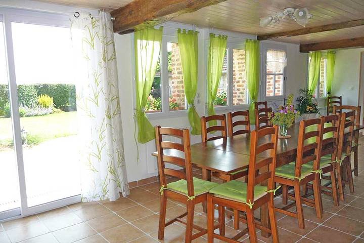 Gîte pour 12 personnes, avec Terrasse et Jardin en Seine-Maritime - 4