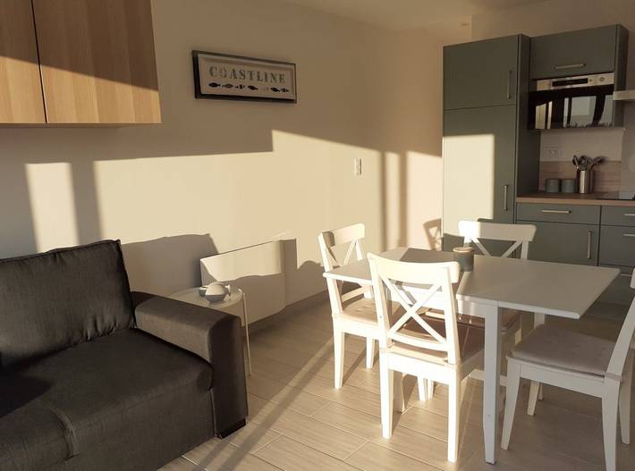 Gîte pour 2 personnes, avec terrasse, animaux acceptés