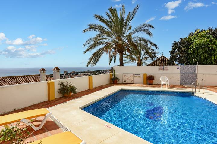 Apartamento para 6 personas, con terraza y piscina en La Cala de Mijas