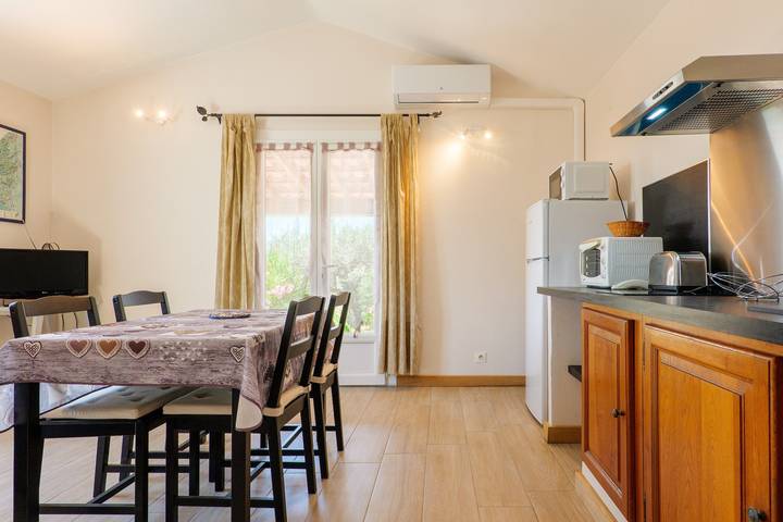 Holiday Home "Le Petit Pin - La Fontinelle" with Mountain View in Bessas, Ardèche