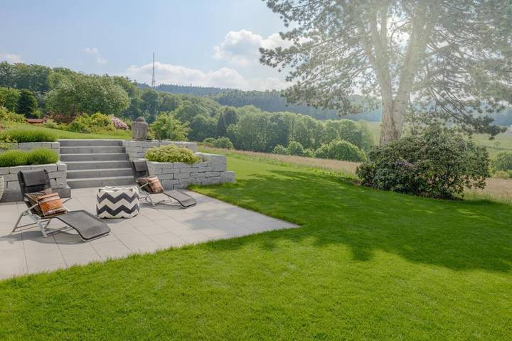 Ferienwohnung für 3 Personen, mit Terrasse und Garten sowie Sauna und Ausblick in Abtsteinach - 4