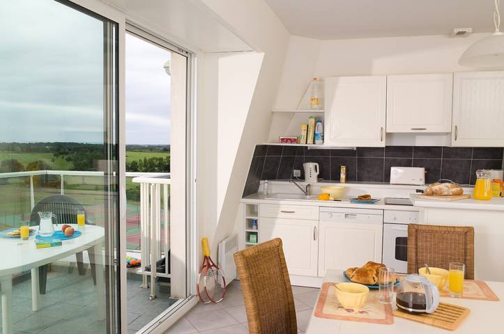 Appartement de vacances pour 6 personnes, avec balcon ainsi que piscine et balcon/terrasse, animaux acceptés - 1