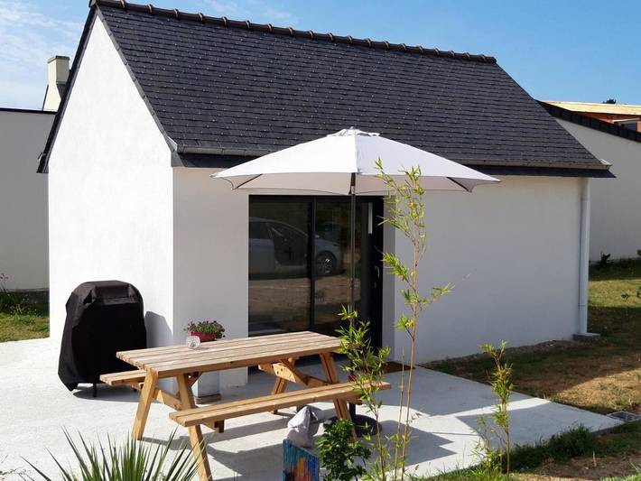 Location de vacances pour 4 personnes, avec jardin et vue dans Plage Kerminihy - 3