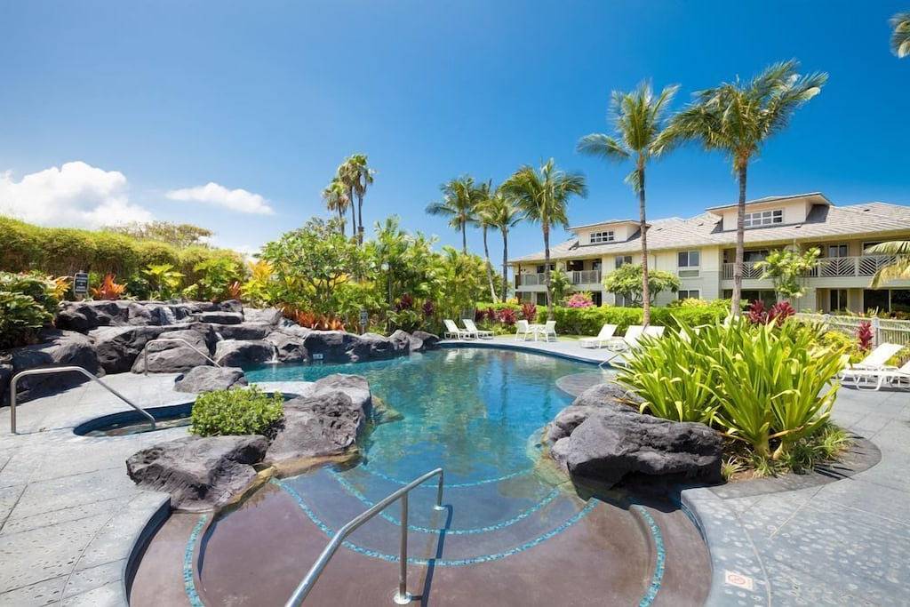 Poolside Loft unit at the Waikoloa Beach Villas. Waikoloa Beach Villas in Waikoloa Beach Resort, Puako