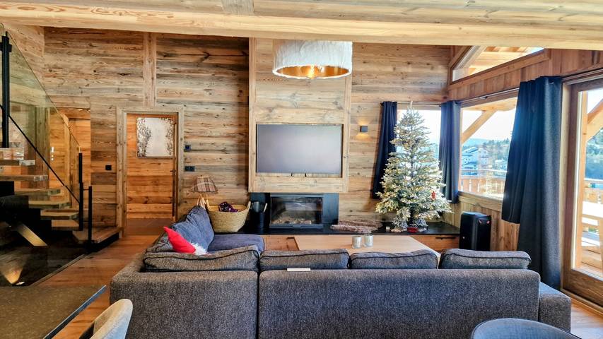 Chalet pour 12 personnes, avec balcon et jacuzzi à Bolquère - 3