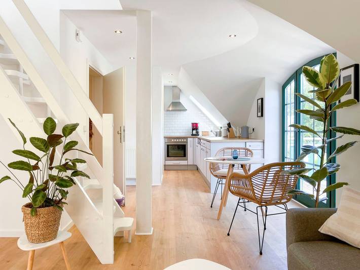 Ferienwohnung für 3 Personen, mit Sauna und Balkon, kinderfreundlich in Born am Darß - 4