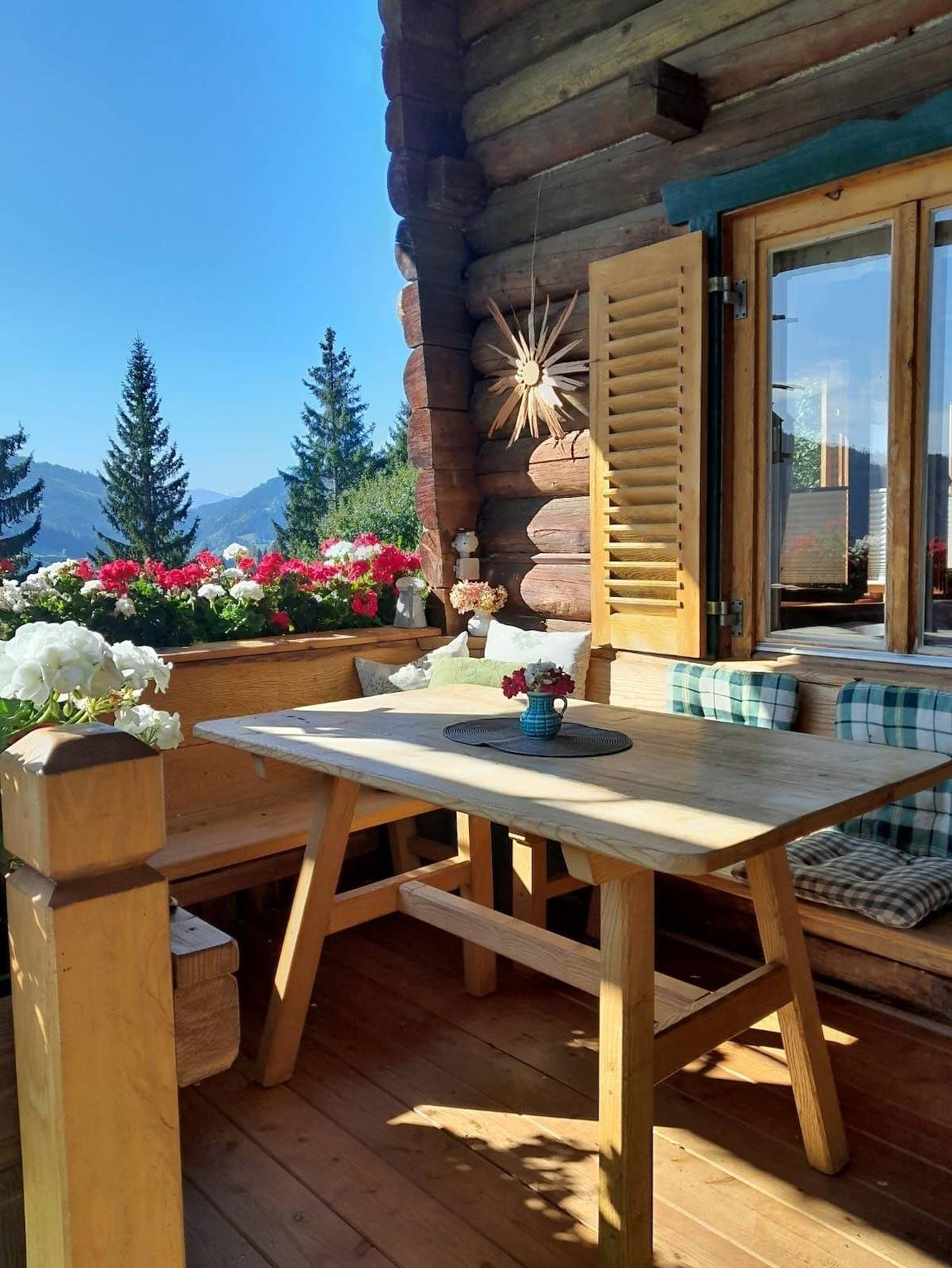 Ruhe, Natur pur und Panorama in der  Neukam Hütte by Fewo-Plan in Bischofshofen, Ski Amadé